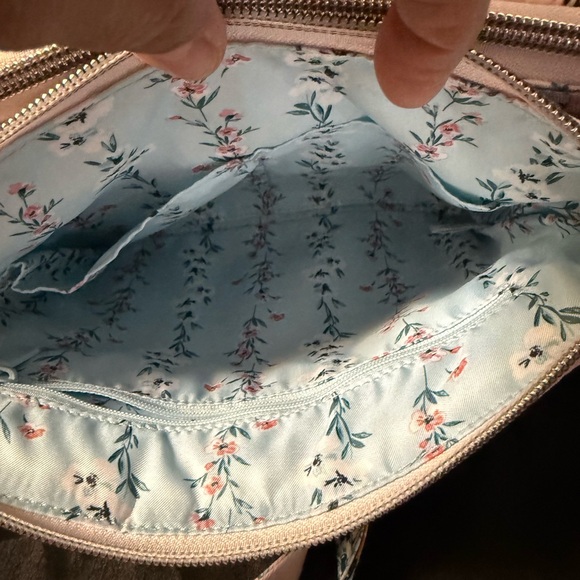 Vera Bradley Triple Compartment Crossbody Peach Blossom Bouquet Bundle NWOT - Picture 13 of 17